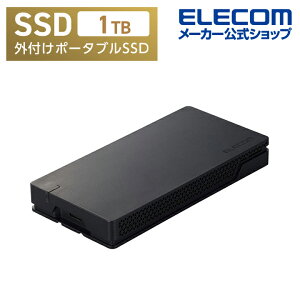 GR OtSSD USB 40Gbps (USB4) Ή Ot|[^uSSD |[^u Type-C 1TB ubN ELECOM ESD-EHA1000GBK