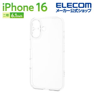 GR iPhone 16 p nCubhP[X Ɍ iPhone16 nCubh P[X Jo[ NA ELECOM PM-A24AHVCKKCR