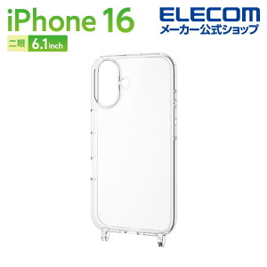 GR iPhone16 p nCubhP[X Xgbvz[t 2 6.1 X}z nCubh P[X Jo[ NA ELECOM PM-A24AHVCKSHCR