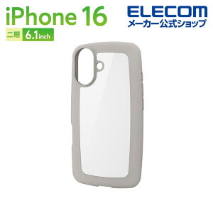 GR iPhone16 p me nCubhP[X Ղt[ 2 6.1 X}z nCubh P[X Jo[ O[W ELECOM PM-A24AHVPGB