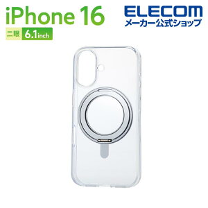 yP10{Gg[K{`11}fzGR iPhone16 p nCubhP[X MAGKEEP X^h 2 6.1 X}z nCubh P[X Jo[ O[ ELECOM PM-A24AMAGSTGY