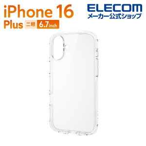 GR iPhone16 Plus p TOUGH SLIM LITE nCubhP[X I[NA 2 6.7 X}z nCubh P[X Jo[ NA ELECOM PM-A24BTSLACR