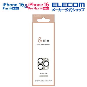 GR iPhone16 Pro / Pro MAX 3 p me JYJo[ KX SʃOb^[ 3 X}z J Y Jo[ J یJo[ O[W ELECOM PM-A24CFLLP6GB