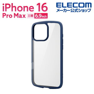 GR iPhone16 Pro MAX p TOUGH SLIM LITE nCubhP[X t[J[ 3 6.9 X}z nCubh P[X Jo[ lCr[ ELECOM PM-A24DTSLFCNV