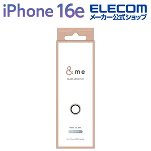 GR iPhone 16e p me JYKXtB Ob^[ iPhone16e JY KX یtB Vo[ ELECOM PM-A25SFLLG2SVG
