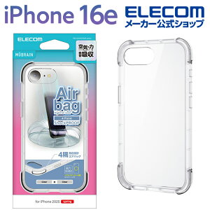 GR iPhone 16e p MUBRAIN nCubhP[X GAobO ^XebJ[t iPhone16e nCubh P[X Jo[ l NA×NA ELECOM PM-A25SHVAIRCR