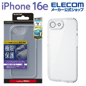 GR iPhone 16e p nCubhP[X ɌPlus ^XebJ[t iPhone16e nCubh P[X Jo[ NA ELECOM PM-A25SHVCKKPCR