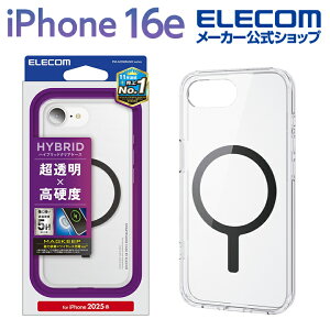 GR iPhone 16e p nCubhP[X MAGKEEP iPhone16e nCubh P[X Jo[ ubN ELECOM PM-A25SMAG02BK