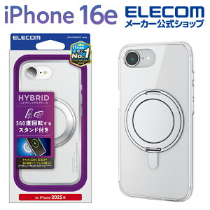 GR iPhone 16e p nCubhP[X MAGKEEP X^h iPhone16e nCubh P[X Jo[ NA×Vo[ ELECOM PM-A25SMAGSTSV