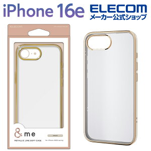 GR iPhone 16e p me \tgP[X ^bNC iPhone16e \tg P[X Jo[ ^bNC O[W ELECOM PM-A25SUCTMLGB