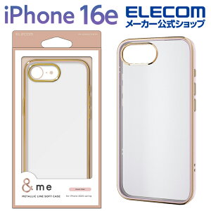 GR iPhone 16e p me \tgP[X ^bNC iPhone16e \tg P[X Jo[ ^bNC sN ELECOM PM-A25SUCTMLPN