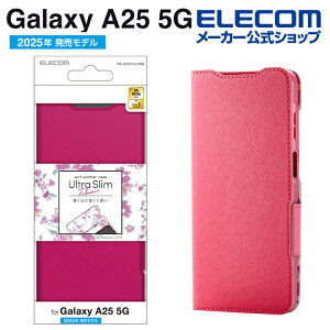 GR Galaxy A25 5G p \tgU[P[X ^ Εt t[Y GalaxyA25 5G SC-53F \tg U[ P[X Jo[ 蒠^ UltraSlim y f[vsN ELECOM PM-G253PLFUJPND