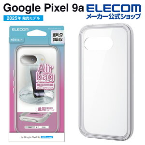�G���R�� Google Pixel 9a �p MUBRAIN �n�C�u���b�h�P�[�X �S���G�A�o�b�O GooglePixel 9a �n�C�u���b�h �P�[�X �J�o�[ �X�g���b�v�V�[�g�t�� �z���C�g×�N���A ELECOM PM-P251HVAIR2WH