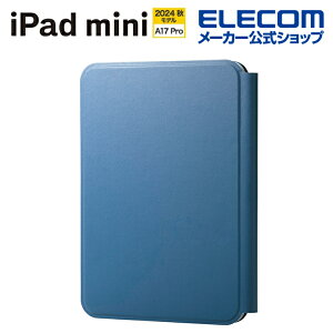 GR iPad mini A17 Pro p tbvP[X \tgU[  X[vΉ 8.3C` P[X Jo[ lCr[ ELECOM TB-A24SWVH2NV