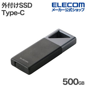 yP10{Gg[K{`11}fzGR OtSSD USB Type-C hoEhHEϏՌ SSD 500GB USB20GbpsΉ ho hH ϏՌ ^CvC ELECOM ESD-EHB0500GBK