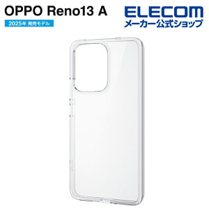 GR OPPO Reno 13A p nCubhP[X tHeC ϏՌ nCubh P[X Jo[ NX^NA ϏՌ NA ELECOM PMWO251HVCK3CR
