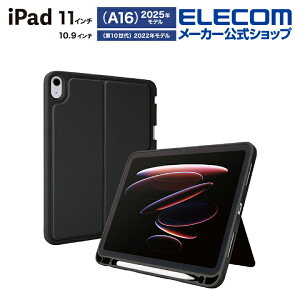 GR iPad 11inch A16 / 10.9inch 10 p \tgNAP[X y X^ht Pencil[ \tg P[X Jo[ ubN ELECOM TB-A25RUCSTBK