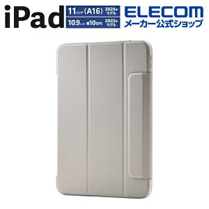 GR iPad 11C` (A16) p tbvP[X ^y J[GbW wʃNA iPad11C`(A16) / 10.9C`(10) tbvP[X P[X Jo[ t[J[ O[W ELECOM TB-A25RWV