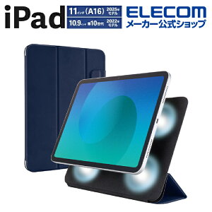 GR iPad 11C` (A16) p tbvP[X ^ }OlbgE X[vΉ iPad11C`(A16) / 10.9C`(10) tbvP[X P[X Jo[ lCr[ ELECOM TB-A25RWVPF2NV