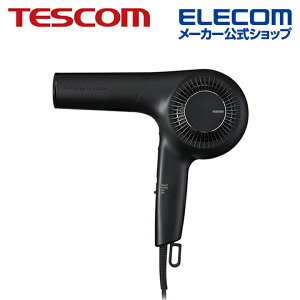 テスコム ハンド ドライヤー プロフェッショナル プロテクトイオン ヘアドライヤー シロッコタイプ Nobby by TESCOM ブラック NIB500B-K