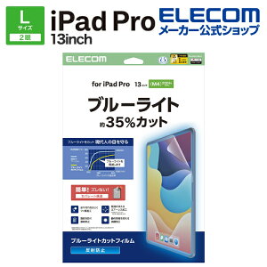 GR iPad Pro 13inch M4 p tB ˖h~ u[CgJbg t یtB ELECOM TB-A25PLFLBLN