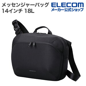 �G���R�� ���b�Z���W���[�o�b�O�@ 14�C���` 18L ZEROSHOCK �|���G�X�e�� �u���b�N ELECOM ZSB-SB01P14BK