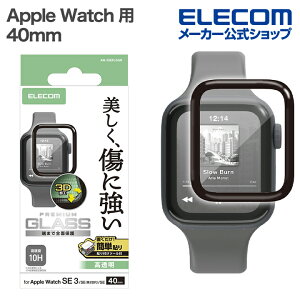 �G���R�� Apple Watch �p 40mm �t���J�o�[�K���X�t�B���� ������ �w��h�~ �\�t�c�[���t ����t ELECOM AW-25EFLGGR