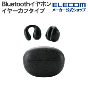 �G���R�� Bluetooth�C���z�� �I�[�v���C���[�^ �C���[�J�t�^�C�v �C���z�� ���S���C�����X �u���b�N ELECOM LBT-OWS03BK-EC