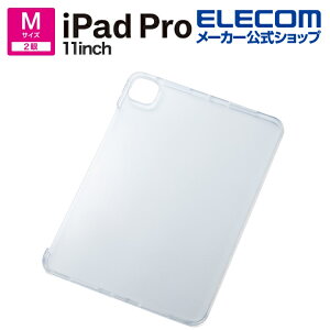 �G���R�� iPad Pro 11inch M4 �p �\�t�g�N���A�P�[�X �y�� �\�t�g �P�[�X �J�o�[ �N���A ELECOM TB-A25PMUCCR