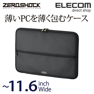 GR PCCi[obO Ռz `11.6C`ChΉ ZEROSHOCK ubN ELECOM ZSB-IBUB03BK