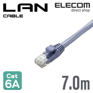 GR Cat6A LANP[u P[u C^[lbgP[u P[u cat6 AΉ X^_[h 7m u[ ELECOM LD-GPA/BU7