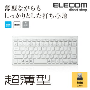 GR CX ~j L[{[h ^  2.4GHz zCg Windows11 Ή ELECOM TK-FDP098TWH