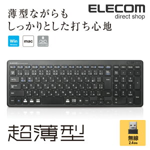 GR CX t L[{[h y×^  2.4GHz ubN Windows11 Ή ELECOM TK-FDP099TBK
