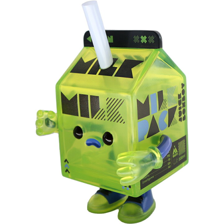 楽天市場】MUUKTOY ジュースボックスボーイ ミルクパック ELECTRIC 
