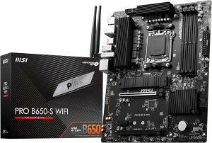 MSI }U[{[h PRO B650-S WIFI [B650] yM̍6wPCB݌vE12+1+1tF[YȓdHzATX DDR5-7200 (OC)Ή AMD