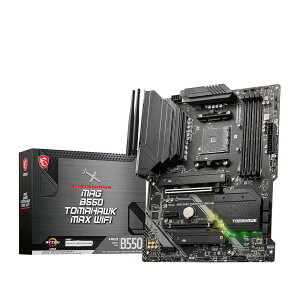 MSI }U[{[h MAG B550 TOMAHAWK MAX WIFI [AMD B550] ATXE2024NygݗĊȒPIIOpltς݁EWi-Fi 6EʐMΉz Ryzen 5000Ή MB6469