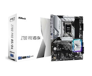 ASRock }U[{[h Z790 Pro RS/D4 Intel 12 E 13 CPU ( LGA1700 )Ή Z790`bvZbg DDR4 ATX }U[{[h yK㗝Xiz
