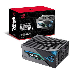 �y30���ۏ�/�V�i/���[�zASUS ROG Thor 1600W Titanium III �d�����j�b�g �����擾�� �C���e���W�F���g�d�����葕�u�A���C��OLED�f�B�X�v���C ����