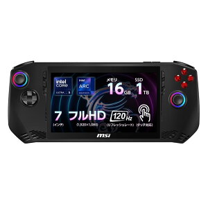 MSI Q[~O m[gPC Claw yłǂłPCQ[y߂zyCeŐVCore Ultra 5^b`Ή 120Hz fBXvCځz Core Ultra 5