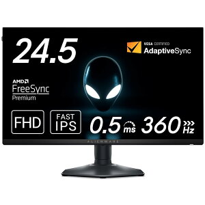 Dell AW2523HF 24.5C` Alienware Q[~Oj^[(3NԖP_ۏ/FHD/Fast IPS,/DP,HDMI/sRGB 99%/