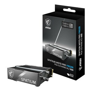 MSI SPATIUM M570 PRO 2TB PCIe 5.0 NVMe M.2 FROZR ^q[gVN PCIe Gen5 SSD HD4540
