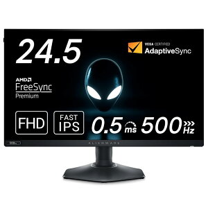 Dell AW2524HF 24.5C` Alienware Q[~Oj^[(P_3Nۏ/FHD/Fast IPS,/DP×2,HDMI/sRGB 99%