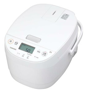TOSHIBA(����) ���ъ� 5.5�� RC-10HR(W) �z���C�g IH rice cooker �ۉ�����24���� ������ ������ ���� ���� �������ȒP �V����