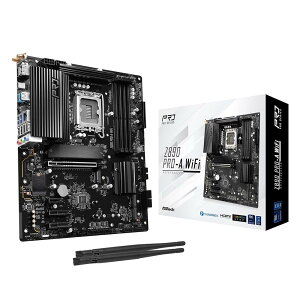 ASRock �}�U�[�{�[�h Z890 Pro-A WiFi Intel CPU Core Ultra (LGA1851) �Ή� Z890 �`�b�v�Z�b�g DDR5 ATX �}�U�[�{�[�h �y�������K�㗝�X�i�z