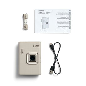 富士フイルム(FUJIFILM) チェキ インスタントカメラ/スマホプリンター instax mini LiPlay PLUS INS LIPLAY PLUS BEIGE VN
