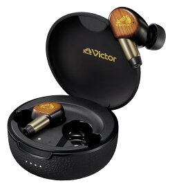JVCケンウッド Victor WOOD master ワイヤレスイヤホン Bluetooth Ver.6.0 ノイズキャンセリング ハイレゾ マルチポイント マイク付き 防水