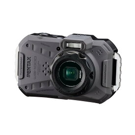 ペンタックス PENTAX WG-1000 グレー 本格防水デジタルカメラ 15m防水 (連続1時間) 2m耐衝撃 防塵仕様 2153