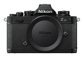 Nikon ニコン Zfc ボディ ブラック 初心者向け ミラーレス一眼カメラ APS-C Vlog 人・動物認識 小型・コンパクト Zマウント フィルムカメラニコンFM2