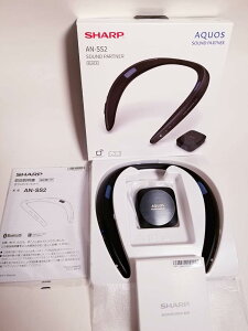 �V���[�v Bluetooth���M�@���� �e���r�p���C�����X�X�s�[�J�[�i�u���b�N�j�����h���iIPX4�����j�Ή�AQUOS�T�E���h�p�[�g�i�[ AN-SS2-B
