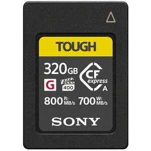 �\�j�[ �y����E�A�ʂɁz CFexpress Type A�������[�J�[�h CEA-G320T TOUGH 320GB(ILCE-1/FX6/FX3/FX30/ILCE-7SM3/ILCE-7M4�Ή�)